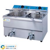 Counter Top Electric 2-Tank Fryer