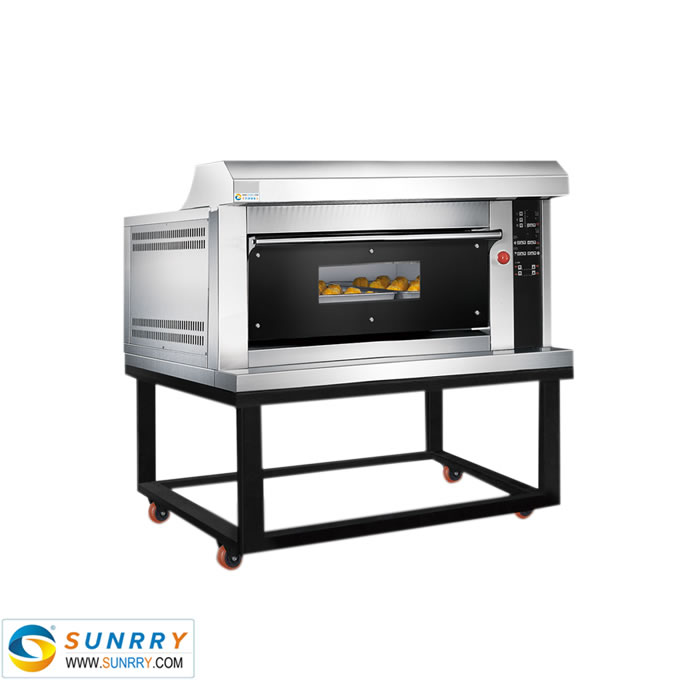 Luxurious Separable Glass Door Electric Deck Oven With Spray Function
