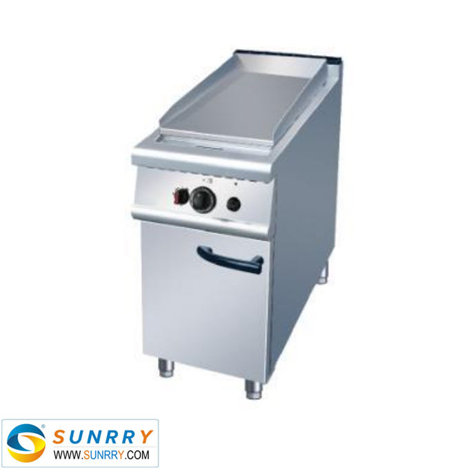 Floor Type Electric Gas Griddle Grill Machine