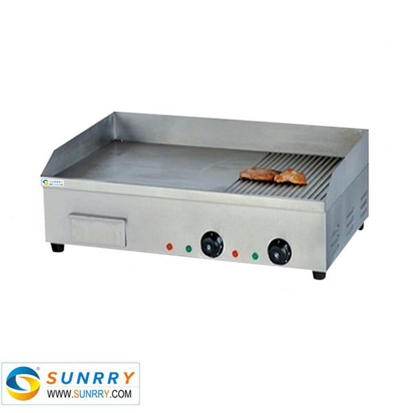 Commercial Kitchen Electric Flat Plate Griddle