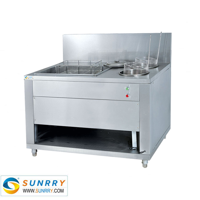 Stainless Steel Electric Breading Table with sifter